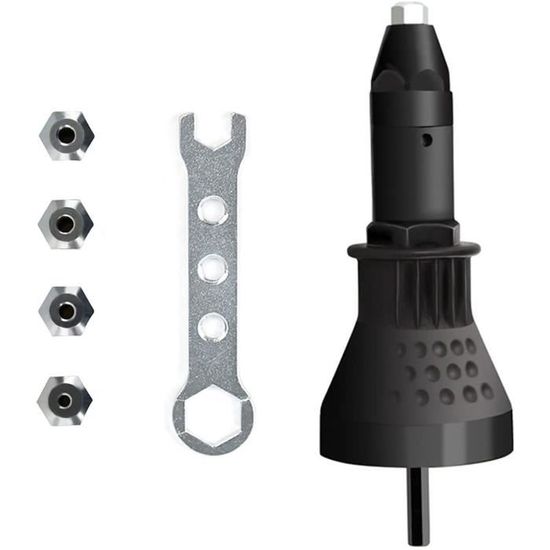 Rivet électrique, adaptateur de perceuse sans fil, pistolet à riveter