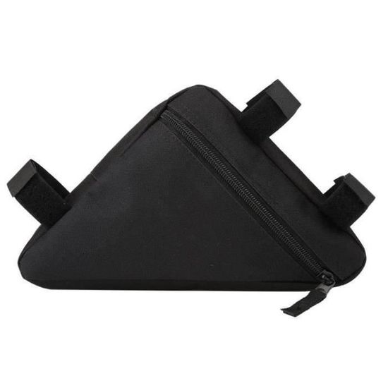 2 Pièces Sacs Triangle Vélo Cadre Tube Avant Étanche Réfléchissant Rouge - Sacoche Vélo Double Face Nuit Sûre