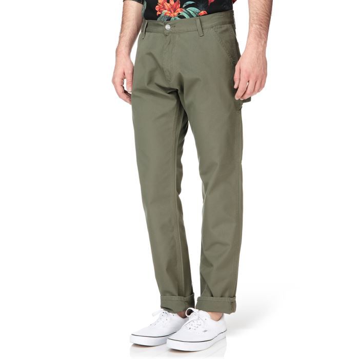 CARHARTT Pantalon Lincoln Single Kaki Homme