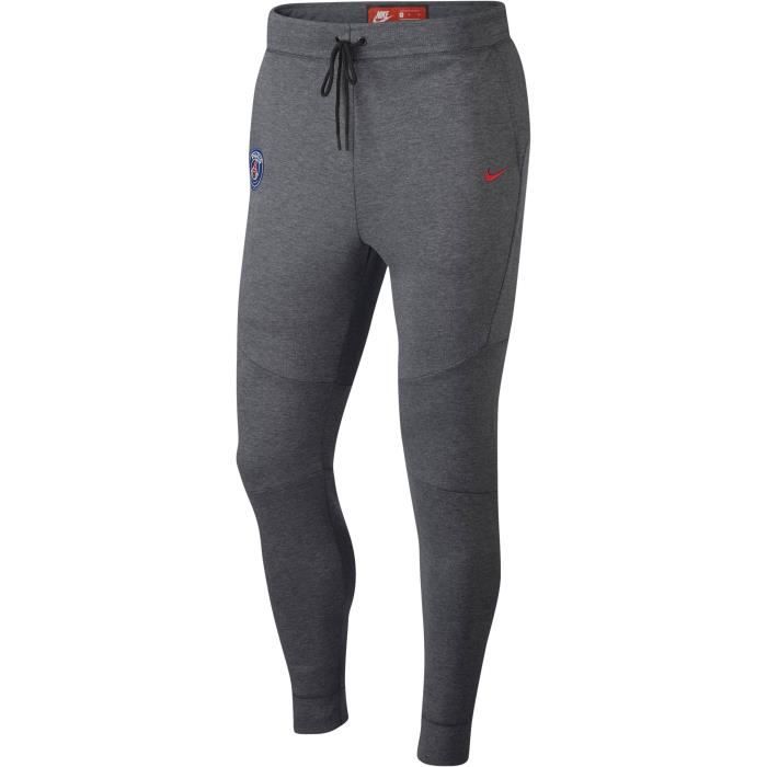 NIKE Pantalon de survêtement PSG Tech Fleece - Homme - Noir Cdiscount Sport