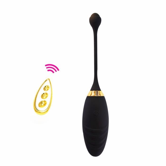 Vibromasseur Wand Rechargeable Silicone - 8 Modes Vibrations - Noir, Imperméable - Jacquie & Michel