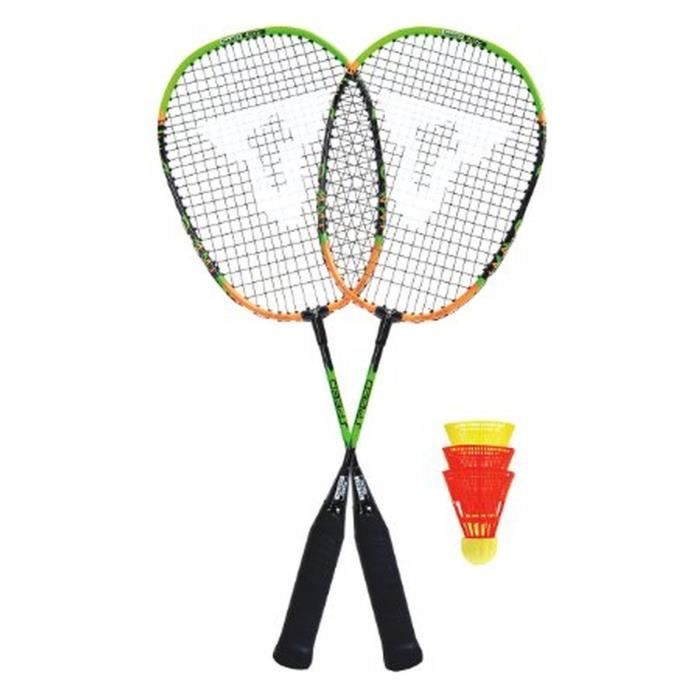 TALBOT TORRO Set de Badminton Speed - 2 raquettes - 3 volants