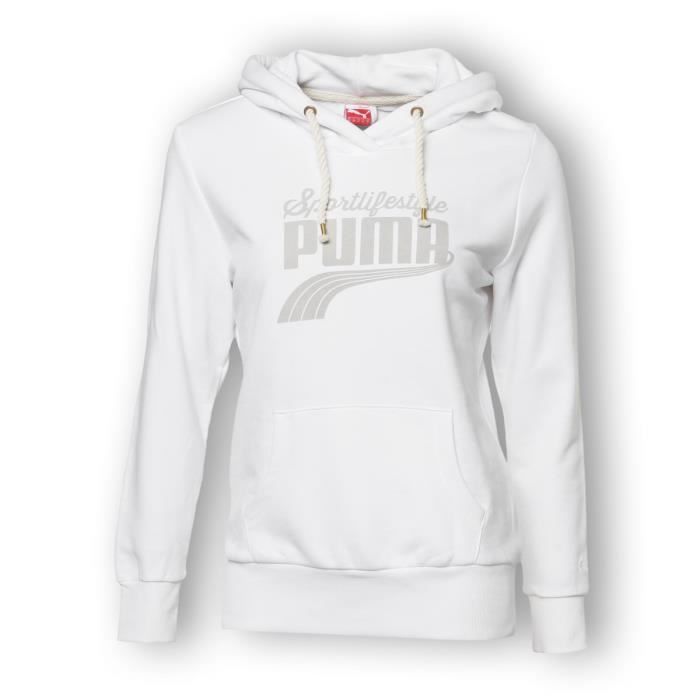 puma sweat capuche femme