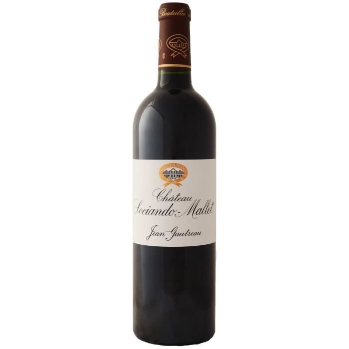 Château Sociando Mallet 2013 - AOC Haut-Médoc - Vin rouge de Bordeaux - 1 bouteille 0.75 cl