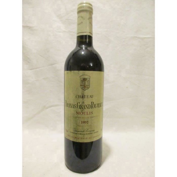 moulis château branas grand poujeaux rouge 1997 - bordeaux france