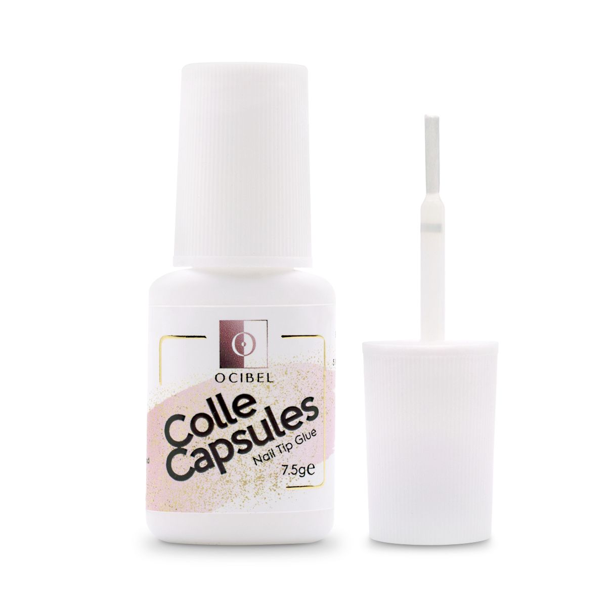 Colle capsules pour ongles avec pinceau - 7,5 ml