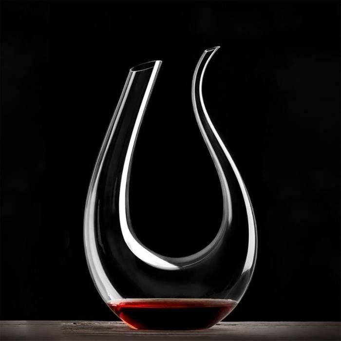 Carafe à Décanter en Cristal 1500ML, Carafe à Vi