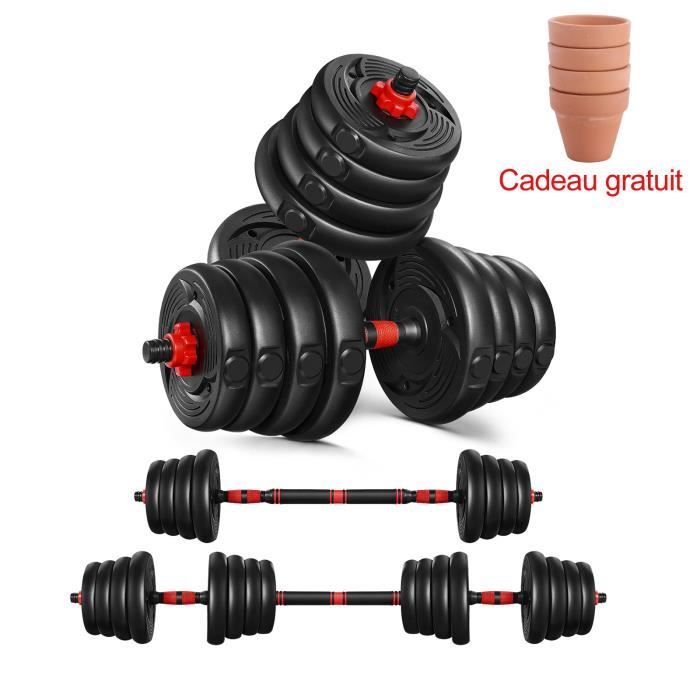 Kit haltère réglable 30kg les haltères musculation