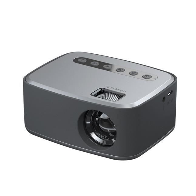 Mini projecteur T20 320 x 240 pixels prend en charge 1080p USB Mini Beamer Home Media Player Vidéoprojecteur