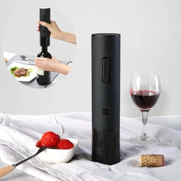 Tire Bouchon Électrique XIAOMI - Ouvreur de Vin Électrique Rechargeable Sans fil - Noir