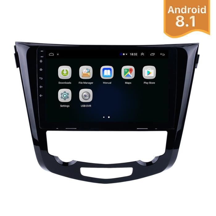 Android 9.1 Quad Core 10.1 pouces voiture Auto Radio GPS Navigation lecteur multimédia pour 2013-2016 Nissan QashQai X-trail Config