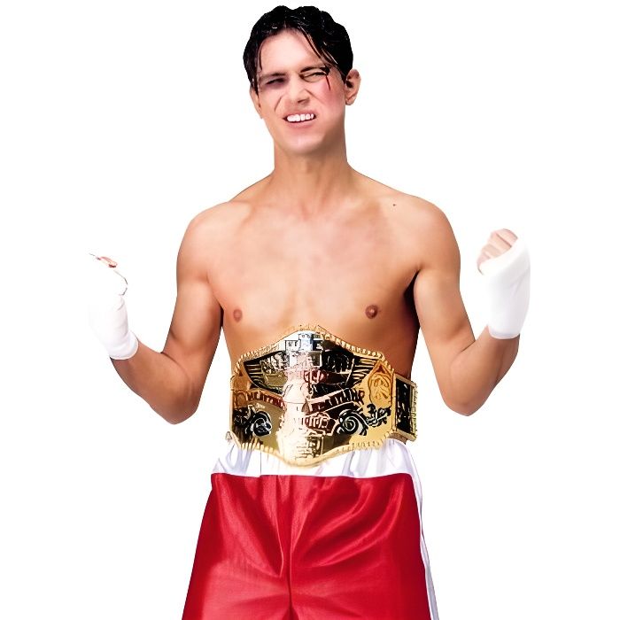 Ceinture de champion de boxe adulte