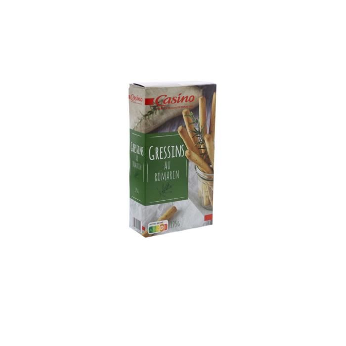 Gressins au romarin Casino - 125g