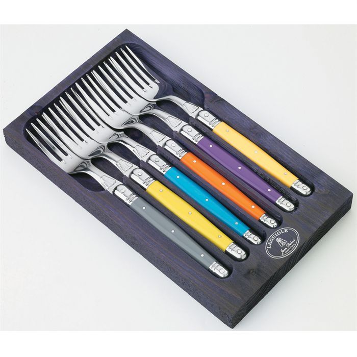 Coffret JEAN DUBOST 6 fourchettes LAGUIOLE