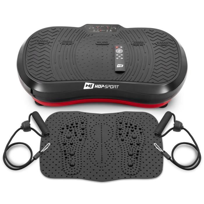 Plateforme vibrante HS-050 VS Nexus - Tapis de massage - Extenseurs - Télécommande - Perte de Poids Rapide