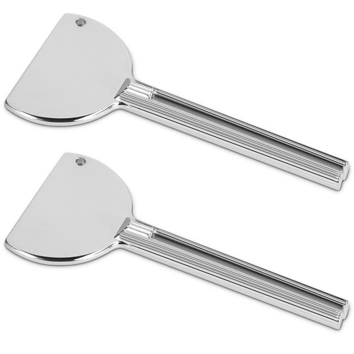 kwmobile 2x Vide-tube de dentifrice - Squeezer forme de clé pour tubes dentifrice peinture crème maquillage autre - Presse-tube enro