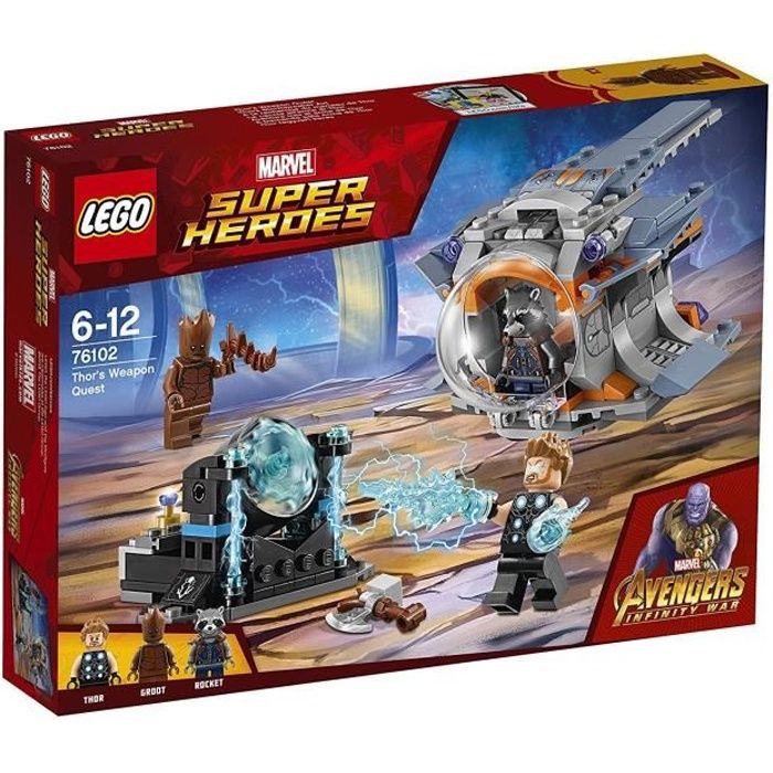 LEGO® Marvel Super Heroes 76102 À la recherche du marteau de Thor