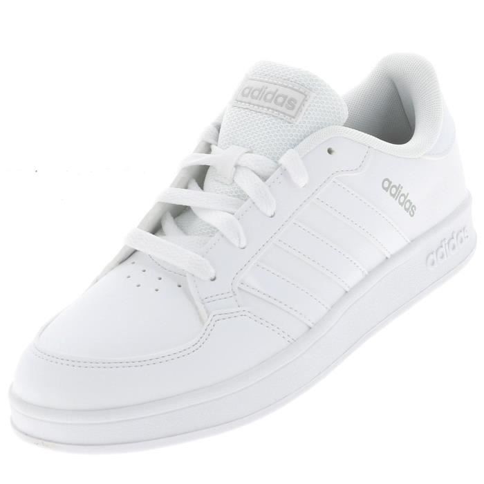 Chaussures basses cuir ou simili Breaknet k lacet - Adidas