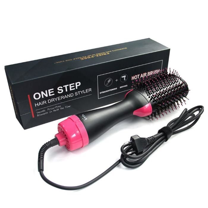 peigne électrique multifonction peigne pour coiffure DIY sèche-cheveux