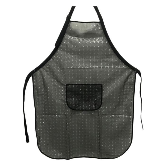 1 PC PVE matériel pratique imperméable à l'eau vêtements protecteur tablier de protection jetable pour Salon BLOUSE DE SALON