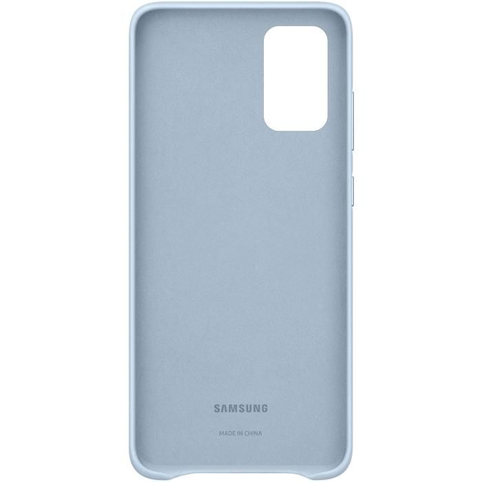 Coque rigide en cuir bleue Samsung pour Galaxy S20+