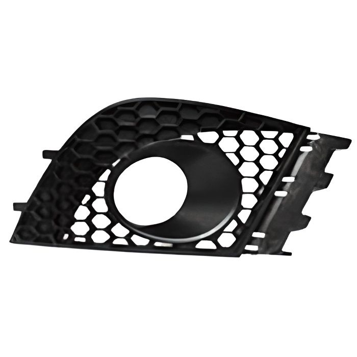 Grille calandre droite SEAT IBIZA III phase 2 2006-2008 noire, trou antibrouillard, pare chocs avant.