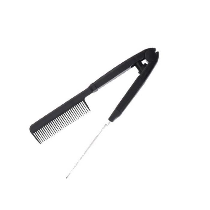 Peigne Redresseur De Coiffure Accessoires de coiffage Peigne pour lissage