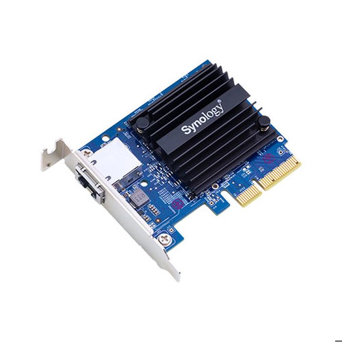 SYNOLOGY Carte Ethernet 10Go pour Dispositif de Stockage NAS - Synology E10G18-T1 - PCI Express 3.0 x4