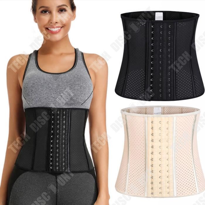 TD® Ceinture en acier maille respirante en caoutchouc corset sport fitness corset ceinture ceinture