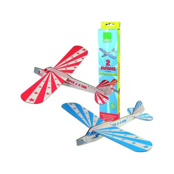 VILAC Boite de 2 avions en balsa