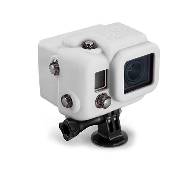 XSORIES Housse en silicone avec Capuche pour GoPro HD Hero3 - Blanc