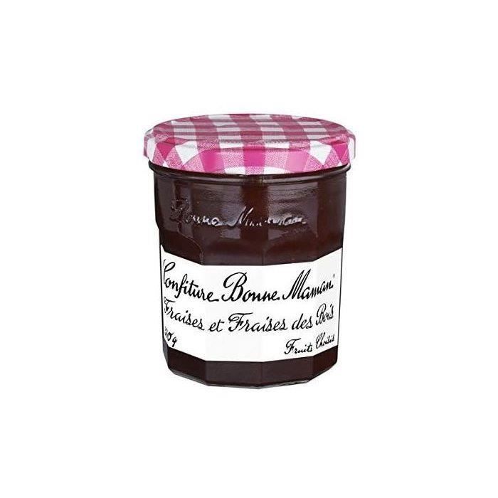 BONNE MAMAN Confiture Fraises et Fraises des bois - 450 g