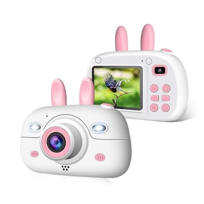 Appareil Photo Enfant Numérique Caméra pour Enfant, 16G SD Carte, 95g, Appareil Photo pour 3 à 10 Ans