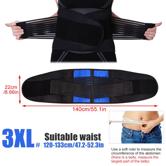 Planche De Soutien Lombaire Réglable 3 Niveaux - Avec Aimants, Antidérapante, Pour Massage Dos Et Récupération
