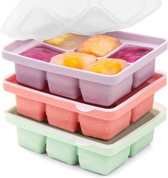 Moule Silicone Avec Couvercle Bac à Glaçons En Silicone Avec Couvercle - 10 Cubes - Démoulage Facile - Pour Whisky, Cocktails, Glaces Bac A Glacon