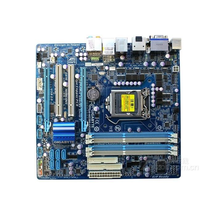Acheter Carte mère GIGABYTE GA-H55M-UD2H Intel H55 Socket LGA1156 4xDDR3 SDRAM 16GB Micro ATX Reconditionné - 75,00 € Carte mère GIGABYTE GA-H55M-UD2H Intel H55 Socket LGA1156 4xDDR3 SDRAM 16GB Micro ATX Reconditionné - Gigabyte reconditionné disponible sur Cdiscount Seconde Vie