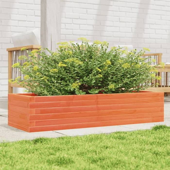 vidaXL Jardinière 110x40x23 cm Cire - vue 2