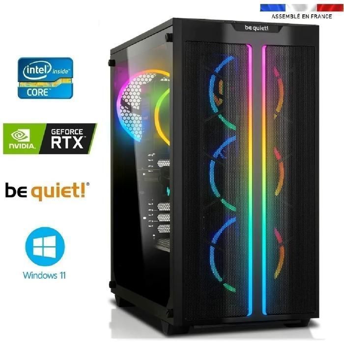 PC Gamer Be Quiet! I9-14900KF + Watercooling – RTX 5080 16GO GDDR7 – 128GO Ram DDR5 – SSD 1To + SSD 2To – Windows 11