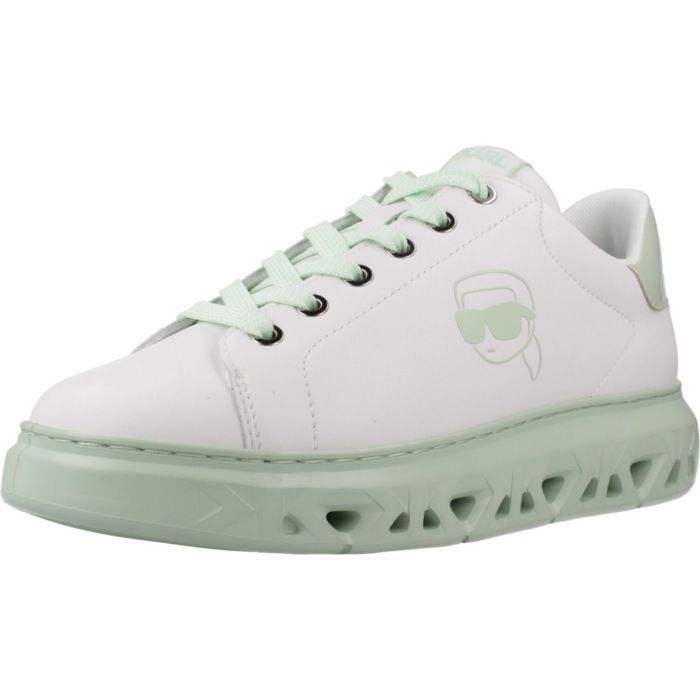 Karl Lagerfeld Sport > Zapatillas Mujer Modèle Chaussure Karl Lagerfeld Modèle Kapri Kite Outline Nft Lo - Coleur Blanc