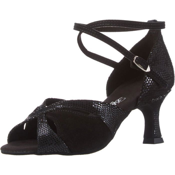 Diamant - 141-077-084Schwarz - Femme Damen Tanzschuhe 141-077-084 Chaussures de Danse de Salon