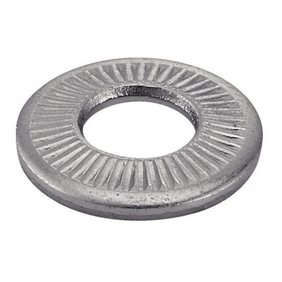 Rondelle Plate Nylon 4.3X9X0.8 Série M (Moyenne) DIN125-200 pièces