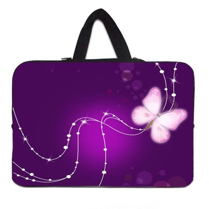 Lot De 2 Housses De Poignée En Néoprène Pour Valise - Rose, Design Creux Pour Le Bouton, 15x14cm - 9