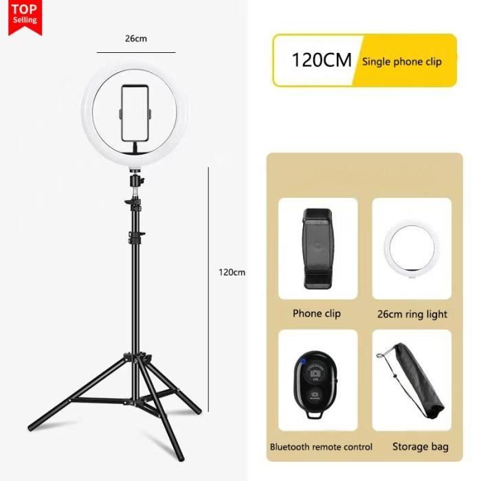 Compare Panneau d'éclairage LED pour Studio de photographie avec Télécommande et Trépied 2M Price