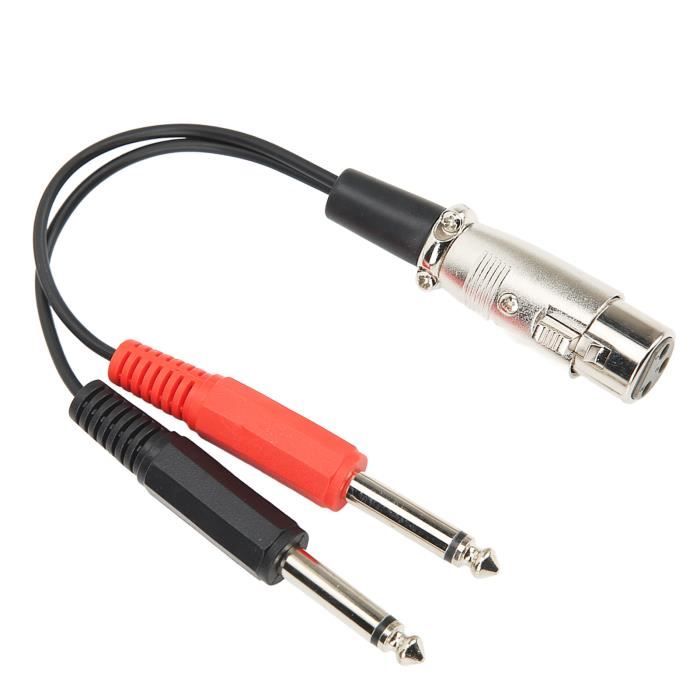 Câble Audio Double XLR femelle/RCA 3 m CORDIAL CFU3FC - TAMTAM Annemasse
