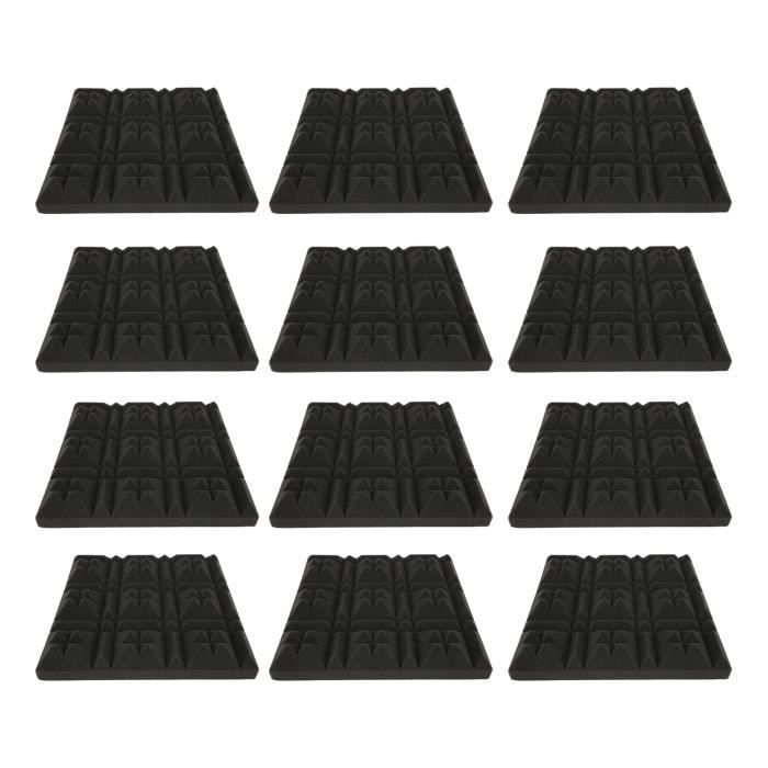 Lot de 4 feuilles de mousse en polyuréthane 2 tailles pour appareil photo, étui emboîtable, boîte Lot de 4 feuilles de mousse en polyuréthane 2 tailles pour appareil photo, étui emboîtable, boîte