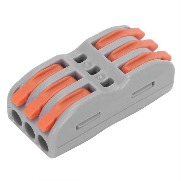 Tbest Connecteurs Bout à Bout Thermorétractables Bornier Thermorétractable 330pcs Connecteurs De