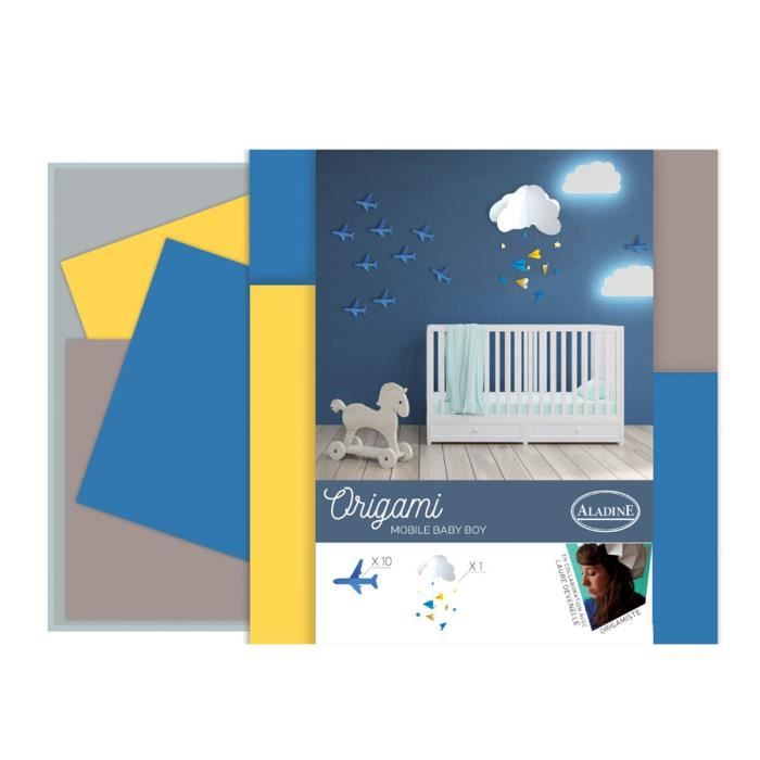 Kit Origami Deco Chambre Bebe Bleu Cdiscount Jeux Jouets