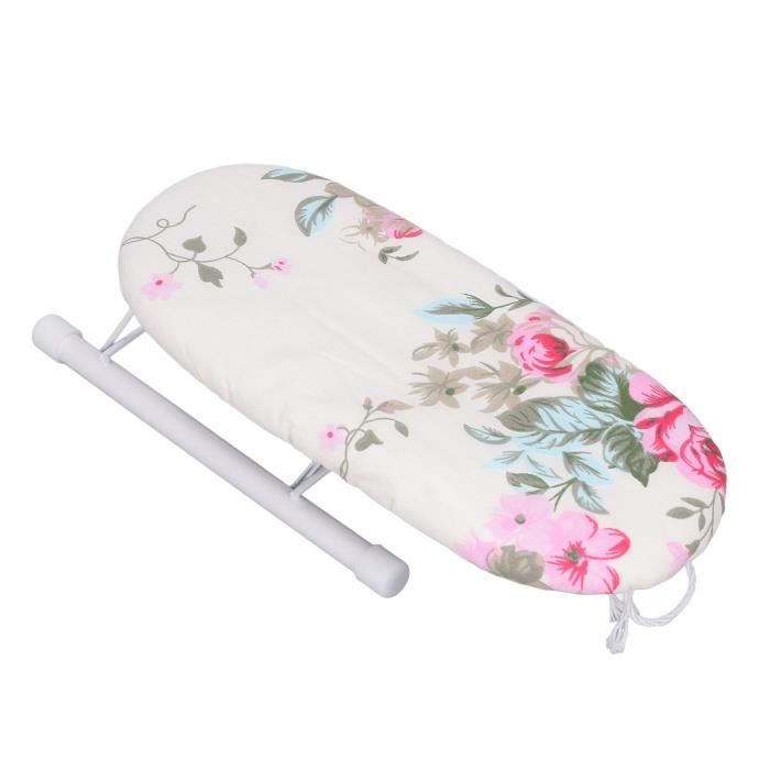 Planche à Repasser Pliable, Petite Planche De Table Pour Buanderie, Voyage, Motif Boule Blanche - 6