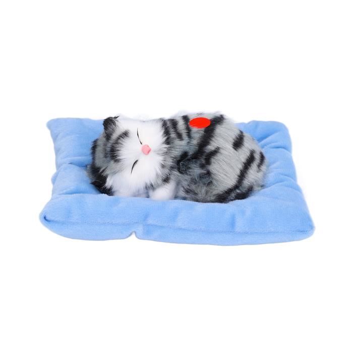 Peluche chat ronronne 2025
