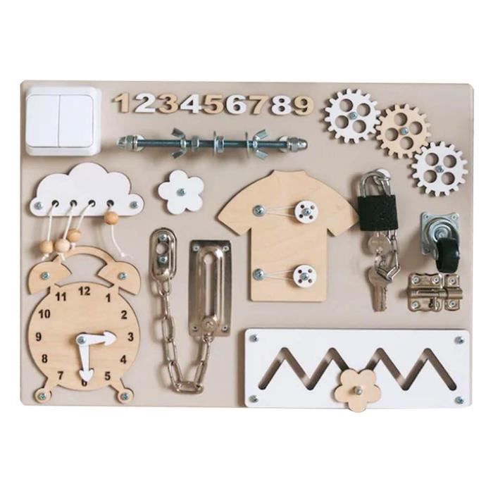Planche Sensorielle En Silicone - 2 Pièces Double Face, 22 Cordes, Jouet Anti-stress Pour Enfants TDAH/autisme
